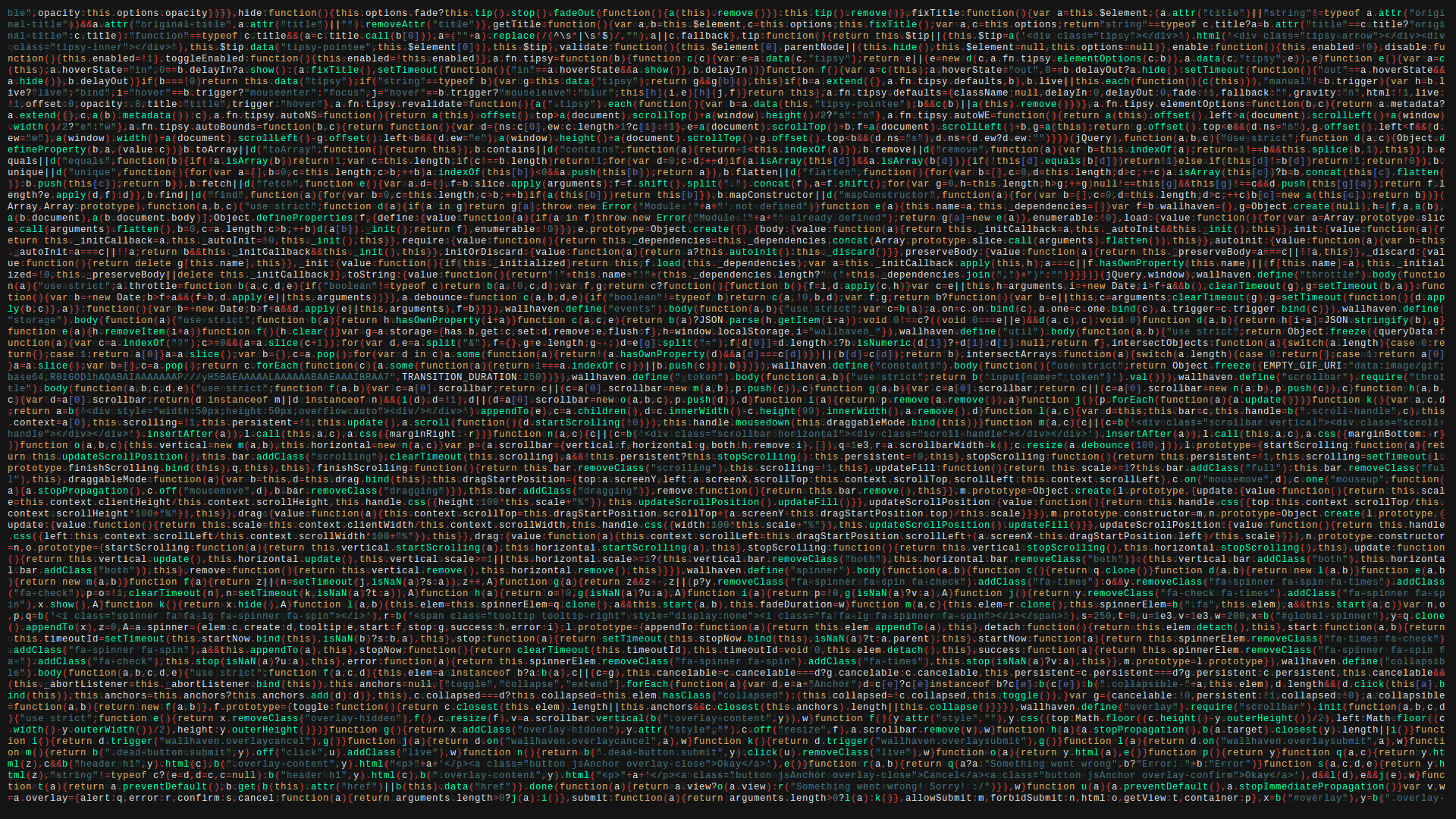 Wallpaper code, programming language, JavaScript, colorful, simple