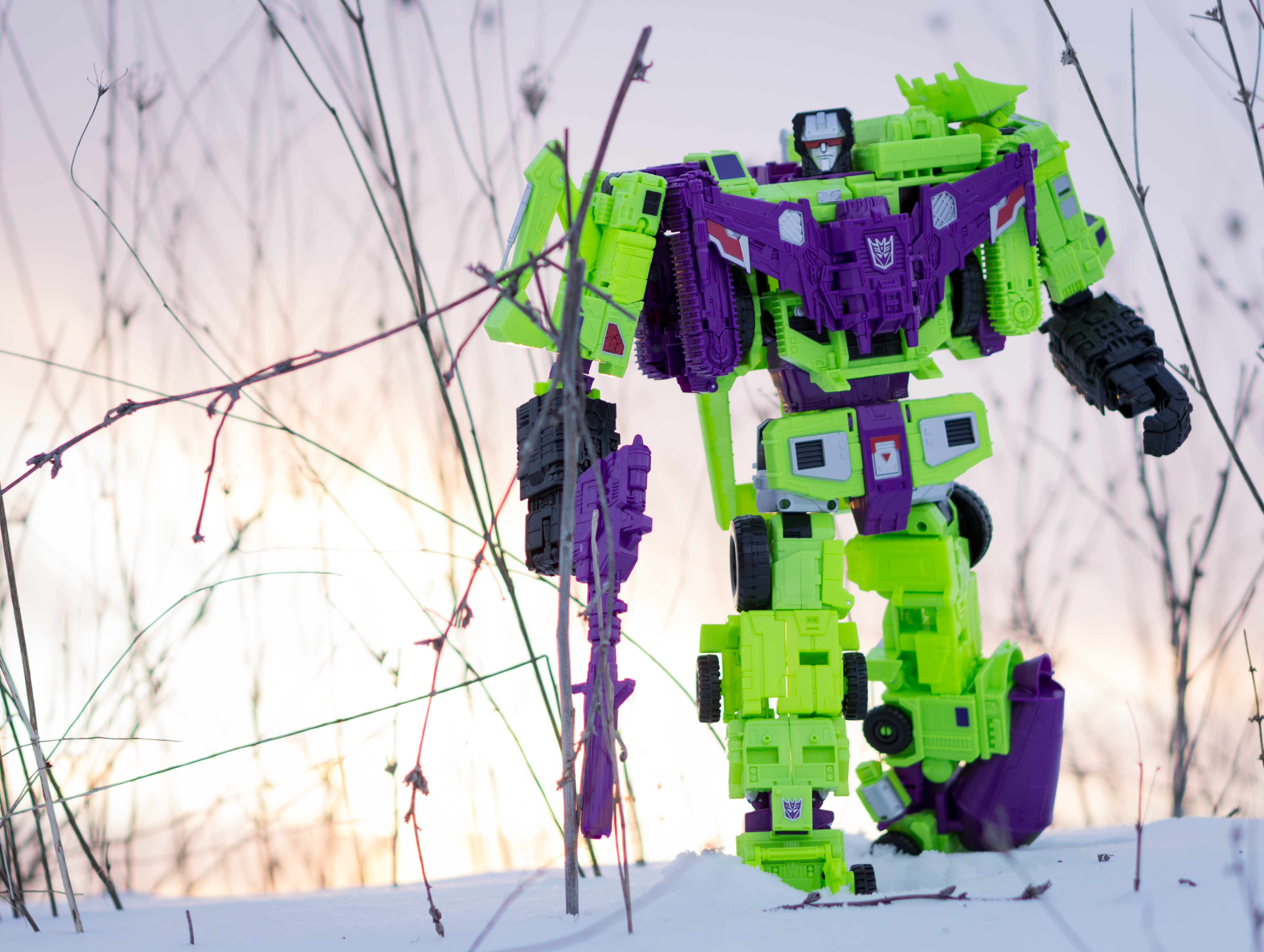 Fondos de pantalla verde, Transformers, Devastador 4778x3598