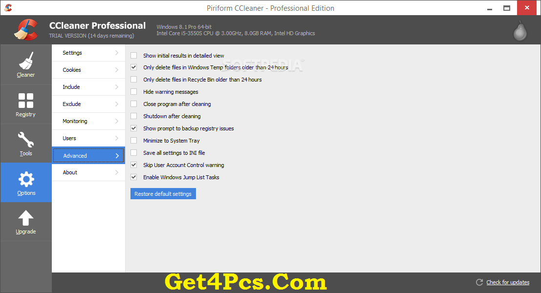 CCleaner Pro 5 Crack » Crack Pc Software Full Version