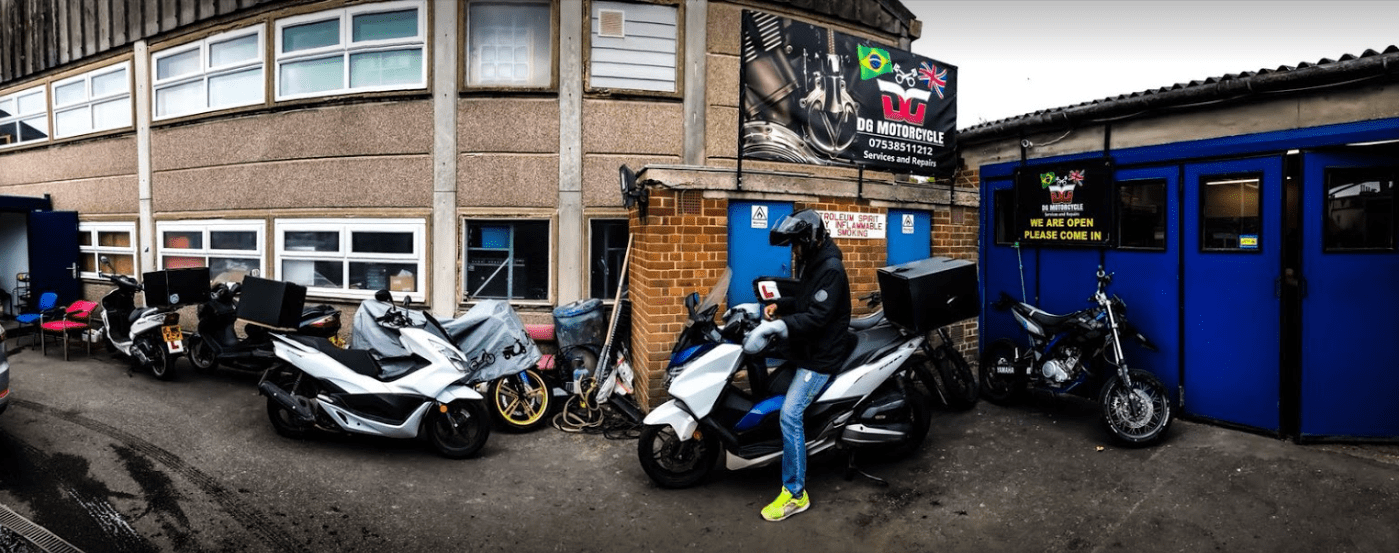 D G Motor Cycle Brighton United Kingdom GetAFix