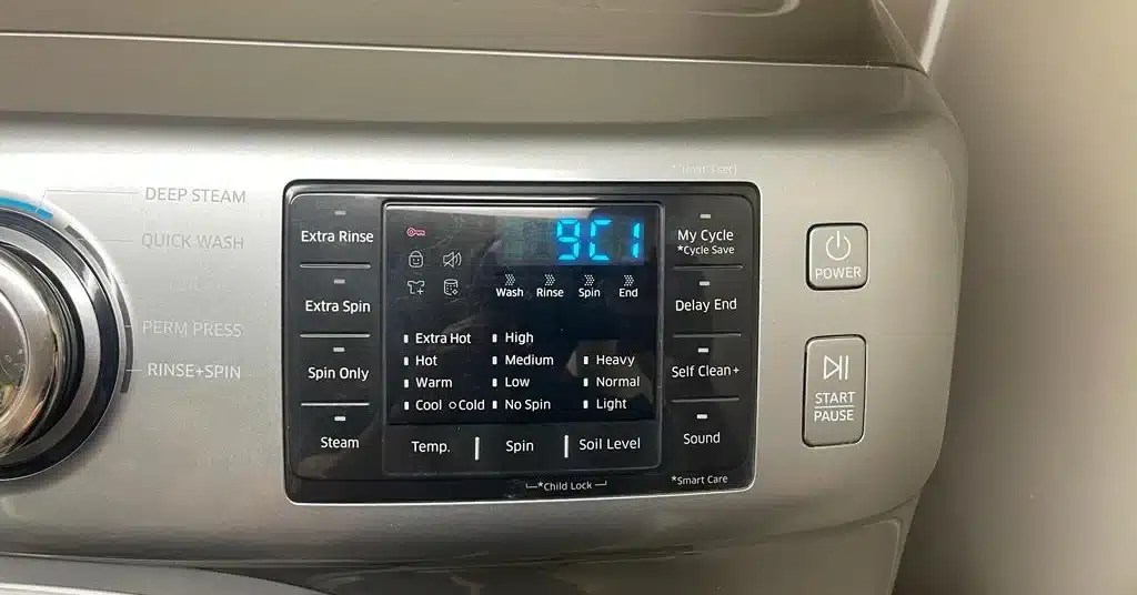 How To Understand And Clear A Washing Machine Error Messages