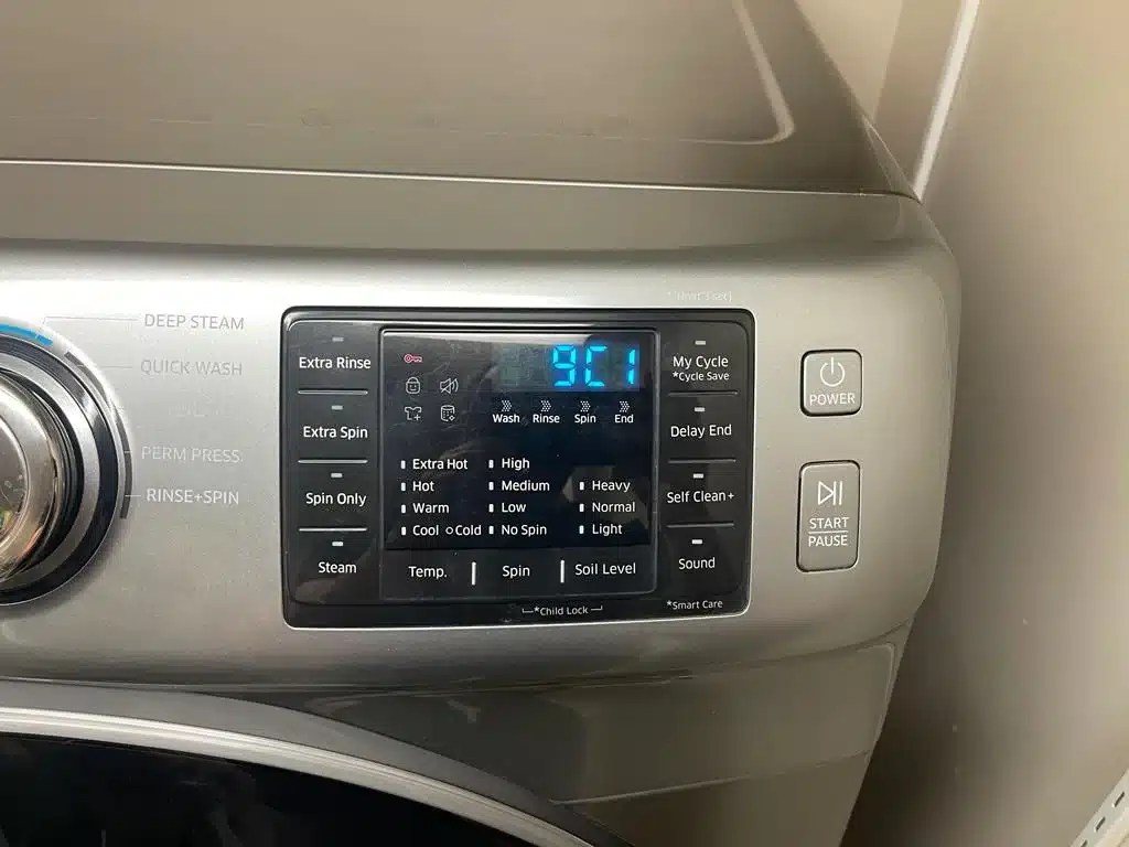 How To Understand And Clear A Washing Machine Error Messages
