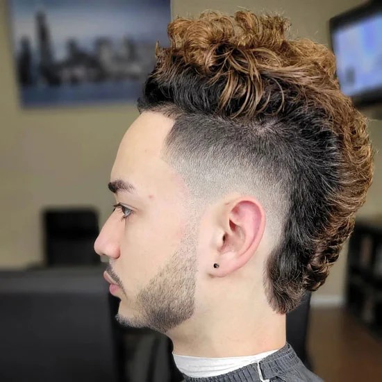 25 Burst Fade Mullet Ideas To Alter Your Mullet Concept
