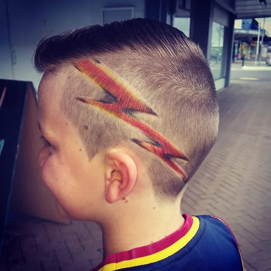 30 Roaring Lightning Bolt Haircuts For A Raging Look