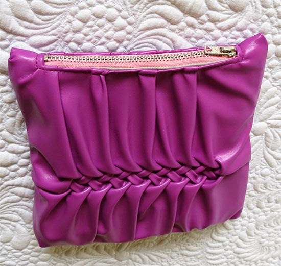 Still playing with faux leather Geta's Quilting Studio