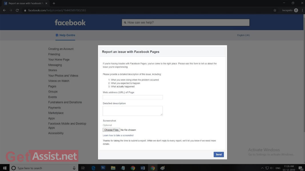 Facebook Page is Deleted How Do I Get Back on My FB Page