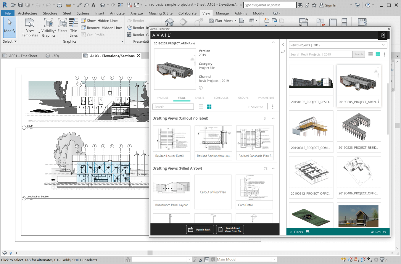 AVAIL BIM Content Management Software for the AEC Industry