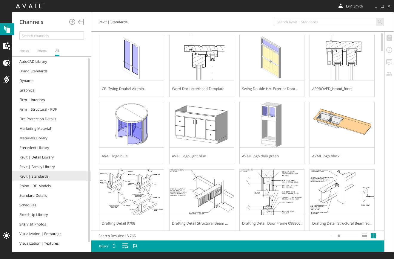 AVAIL BIM Content Management Software for the AEC Industry