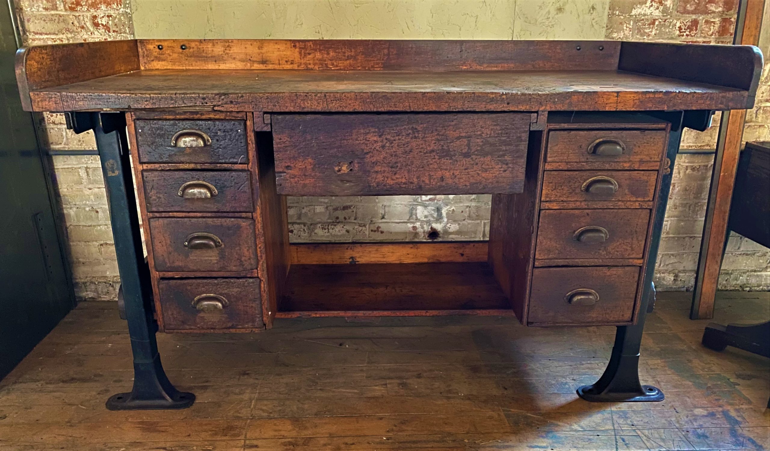 Vintage Industrial Factory Workbench SOLD Vintage Industrial by Get