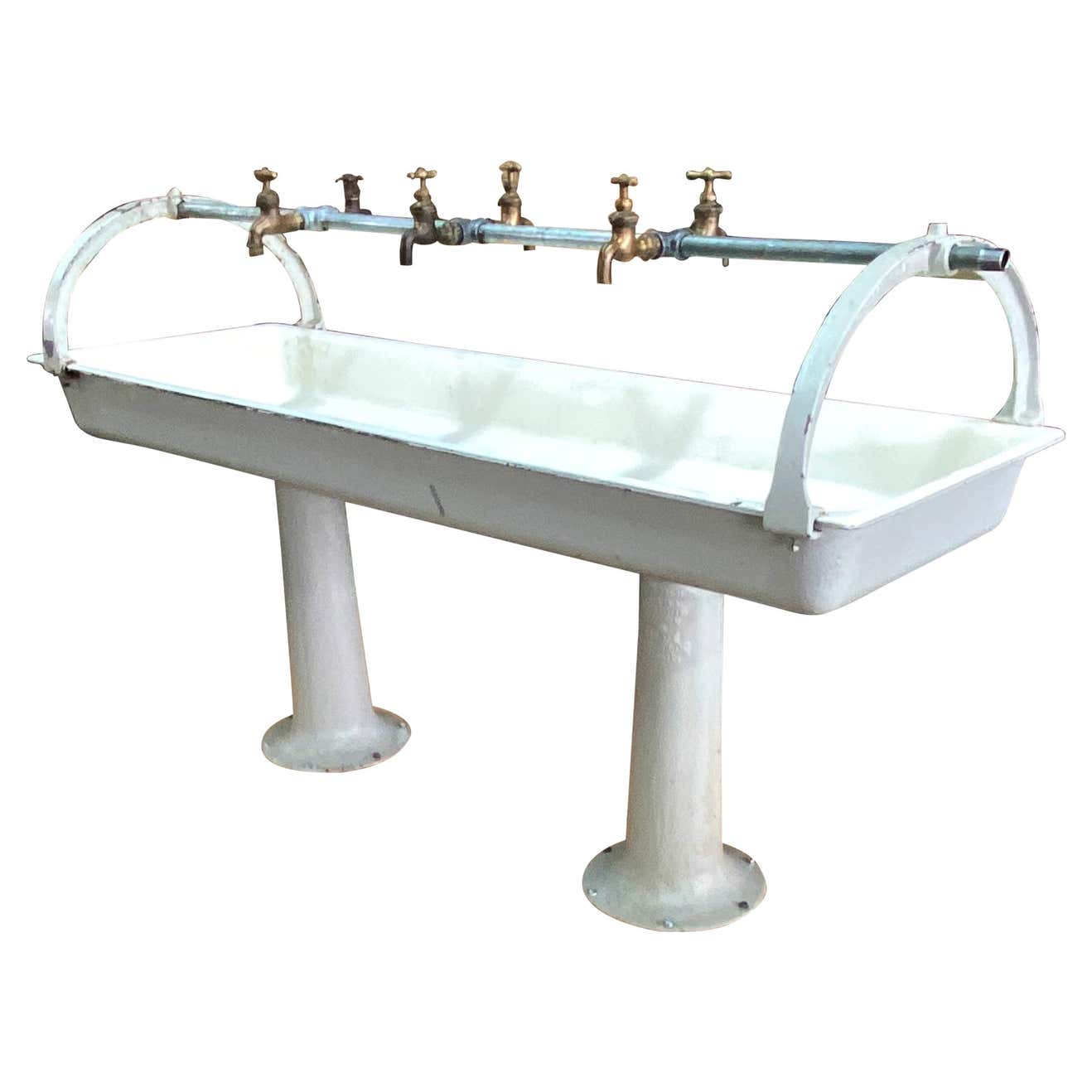 Industrial Trough Sink SOLD Vintage Industrial by Get Back, Inc
