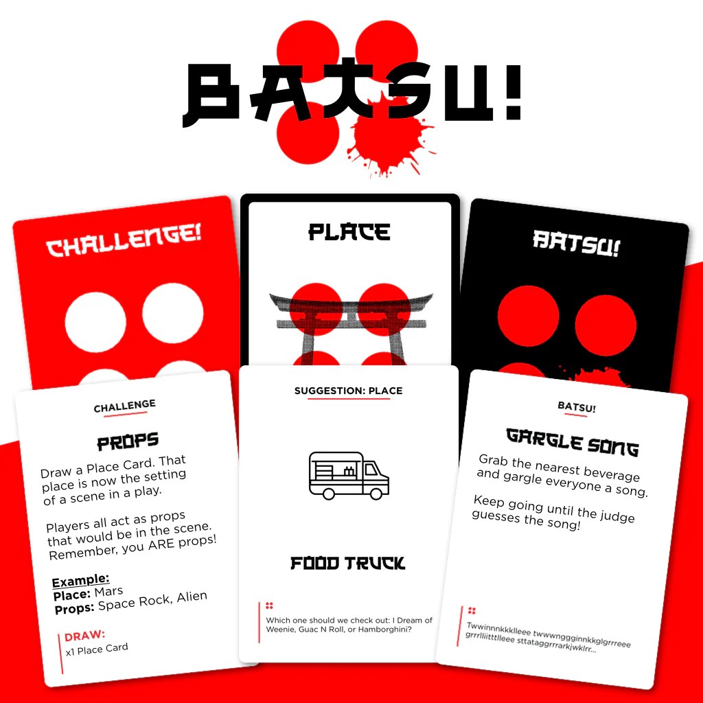 BATSU! The Punishment Card Game Get BATSU!