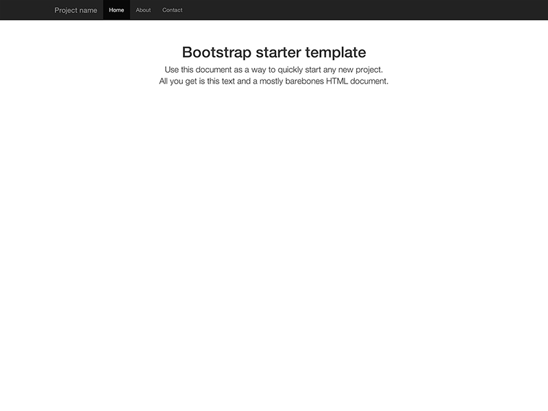 Getting started · Bootstrap