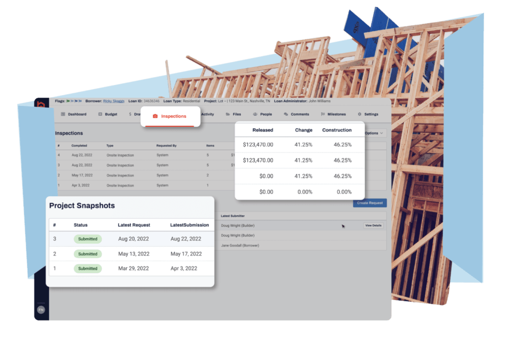 Consumer Construction Draw Inspections Built
