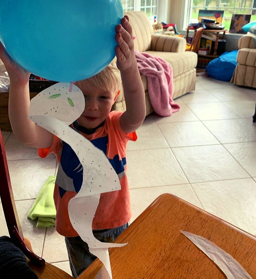 Static Electricity Kids Activity Easy Science Experiment BurgerFit