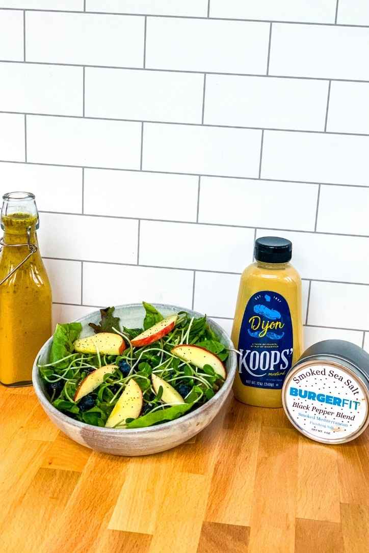 Whole30 Lemon Vinaigrette Dressing [Keto & Paleo] BurgerFit Friday
