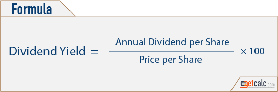 Dividend Yield Calculator