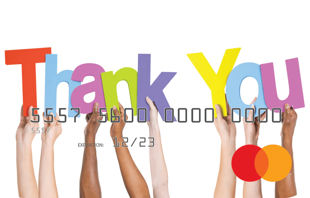 Thoughtful Thanks Prepaid Gift Cards by Berkeley Payment Berkeley