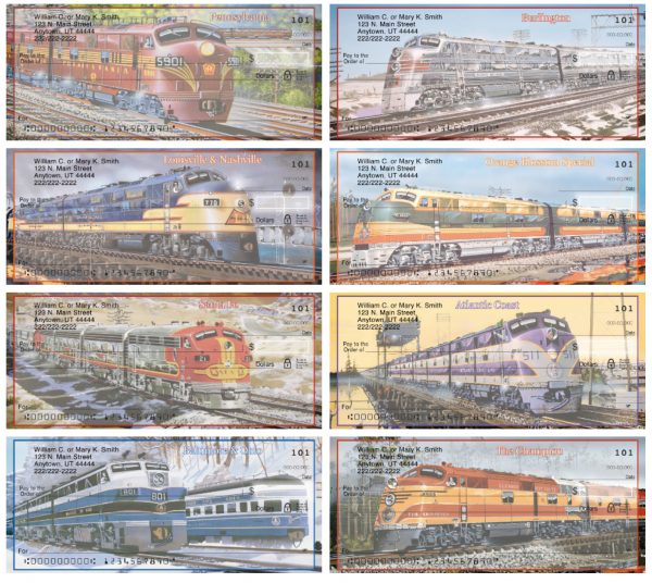 Railroad & Train Checks Best Personal Checks