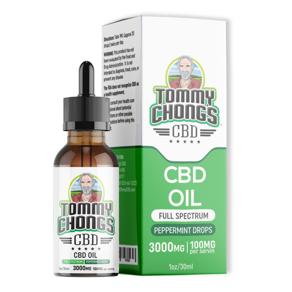 Tommy Chong’s 3000MG Full Spectrum CBD Tincture (+25 More FREE!) Get