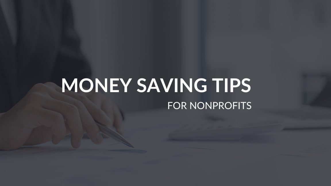 Connected By Design Simple Money Saving Tips for Nonprofits