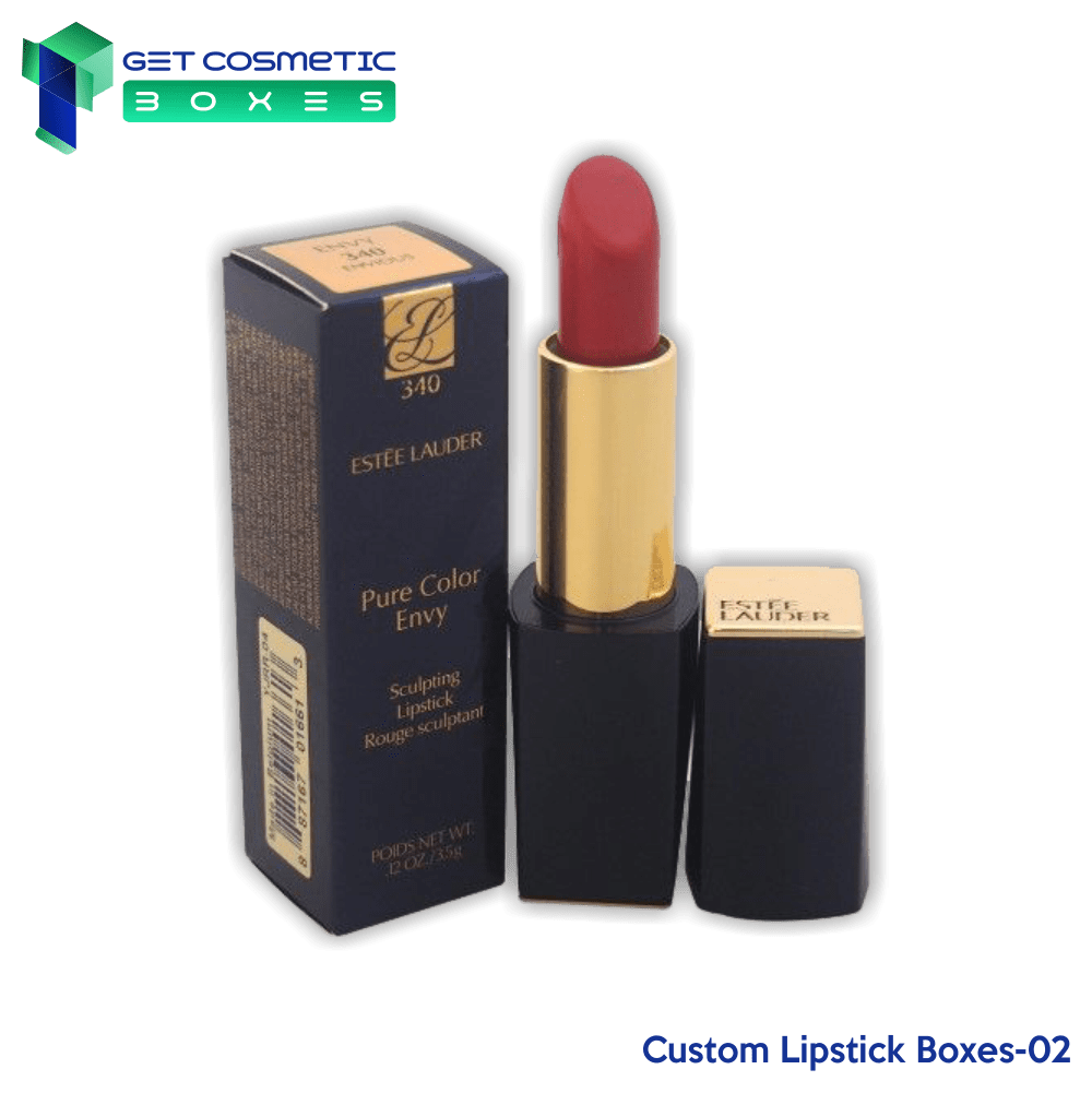 Wholesale Printed Custom Lipstick Boxes Packaging GetCosmeticBoxes