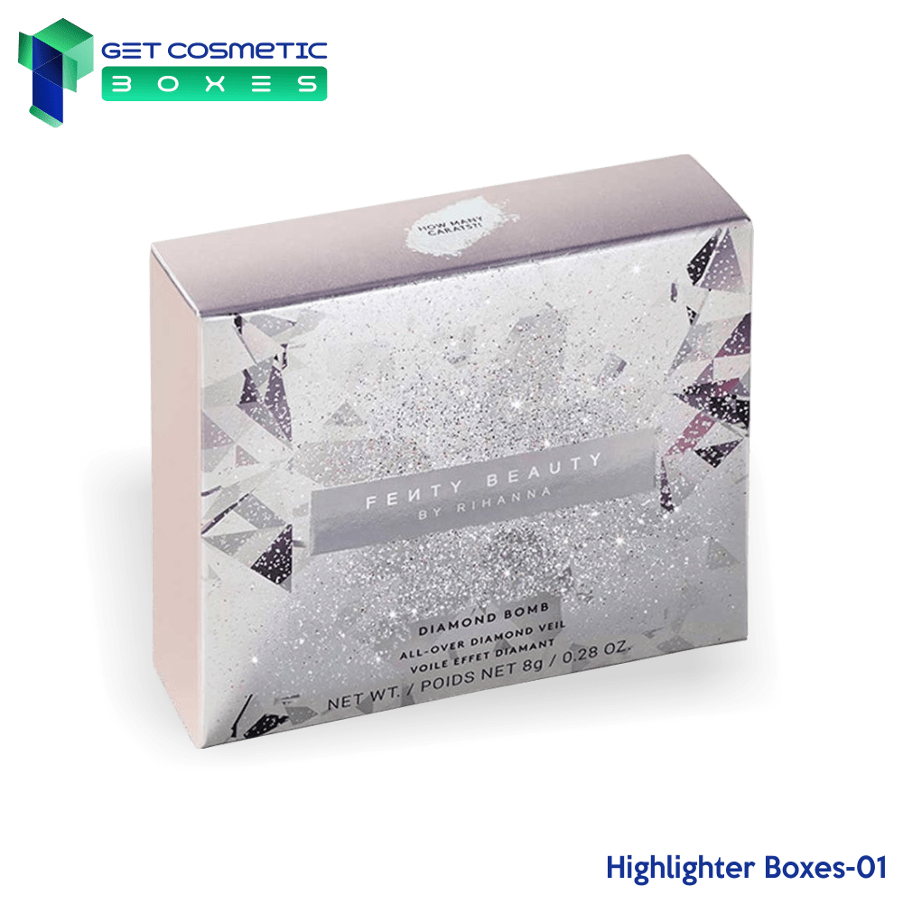 Custom Printed Highlighter Boxes Wholesale Packaging GetCosmeticBoxes
