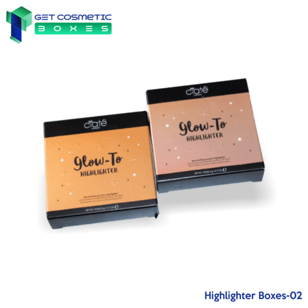 Custom Printed Highlighter Boxes Wholesale Packaging GetCosmeticBoxes