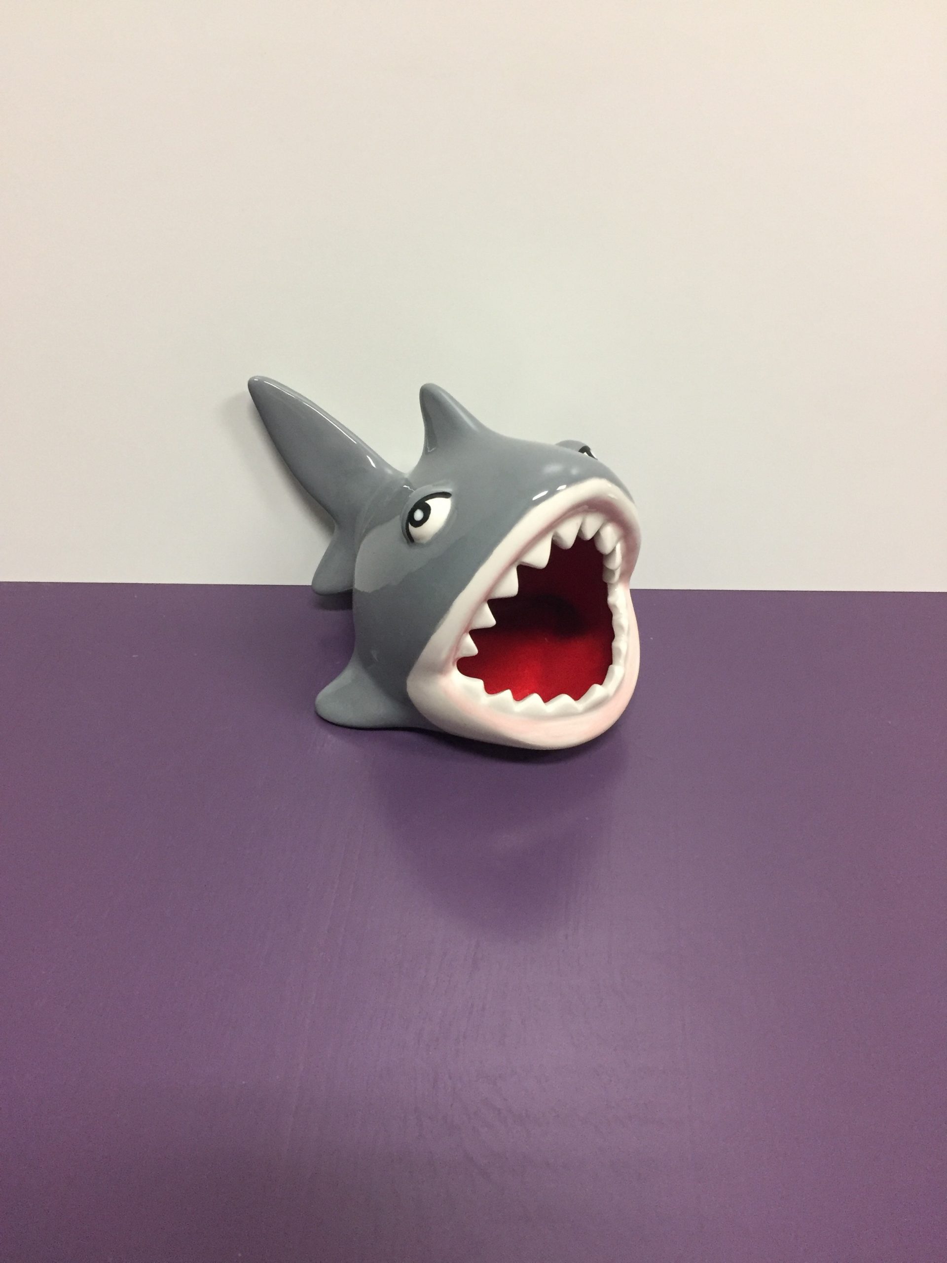 Shark Scrubby Pottery ToGo Fused Glass Pottery Painting Sebastopol