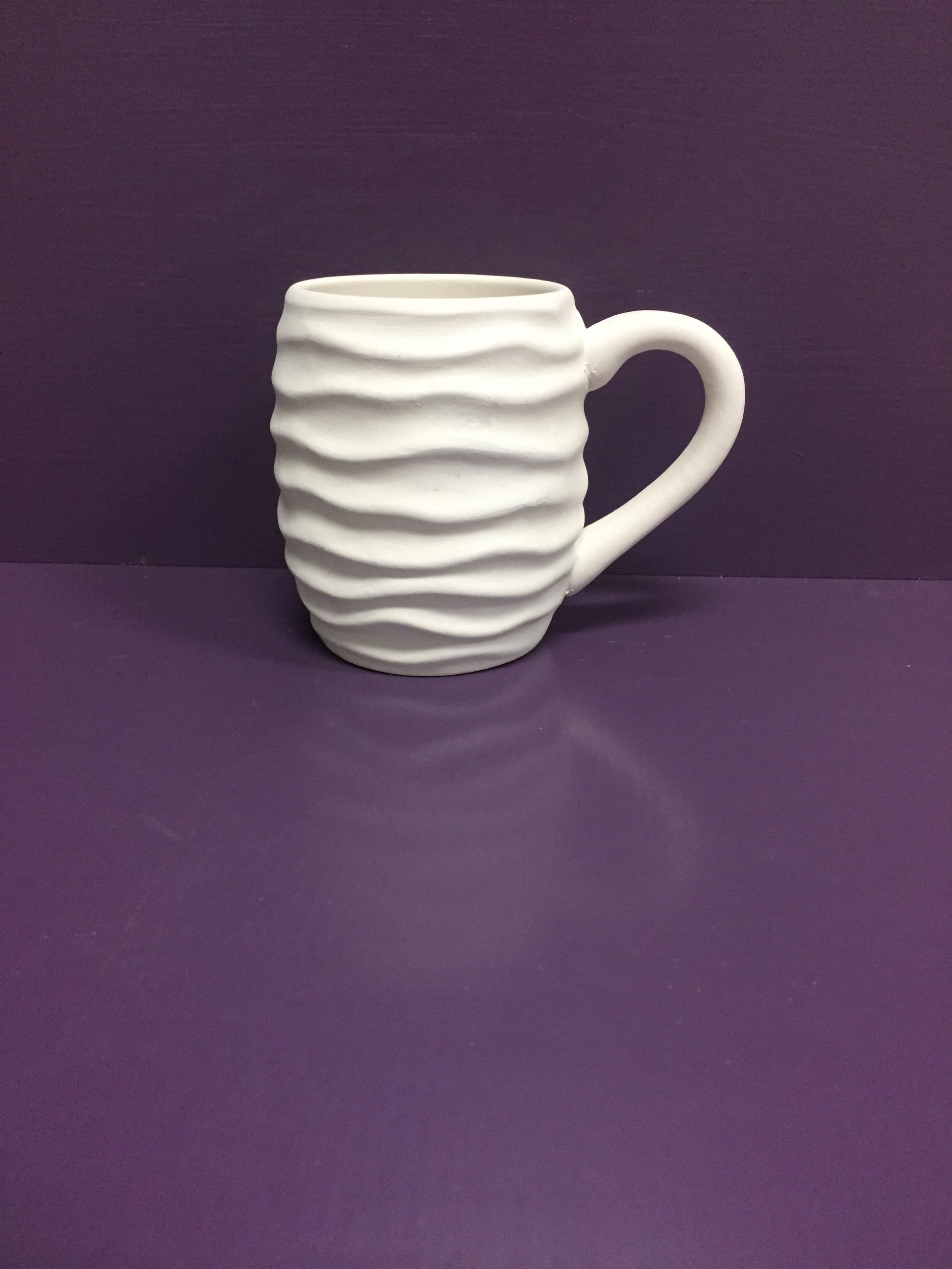 Ocean Drift Mug ToGo Fused Glass Pottery Painting Sebastopol