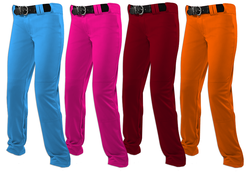 SolidColored Softball Pant Options Primetime Sports Apparel
