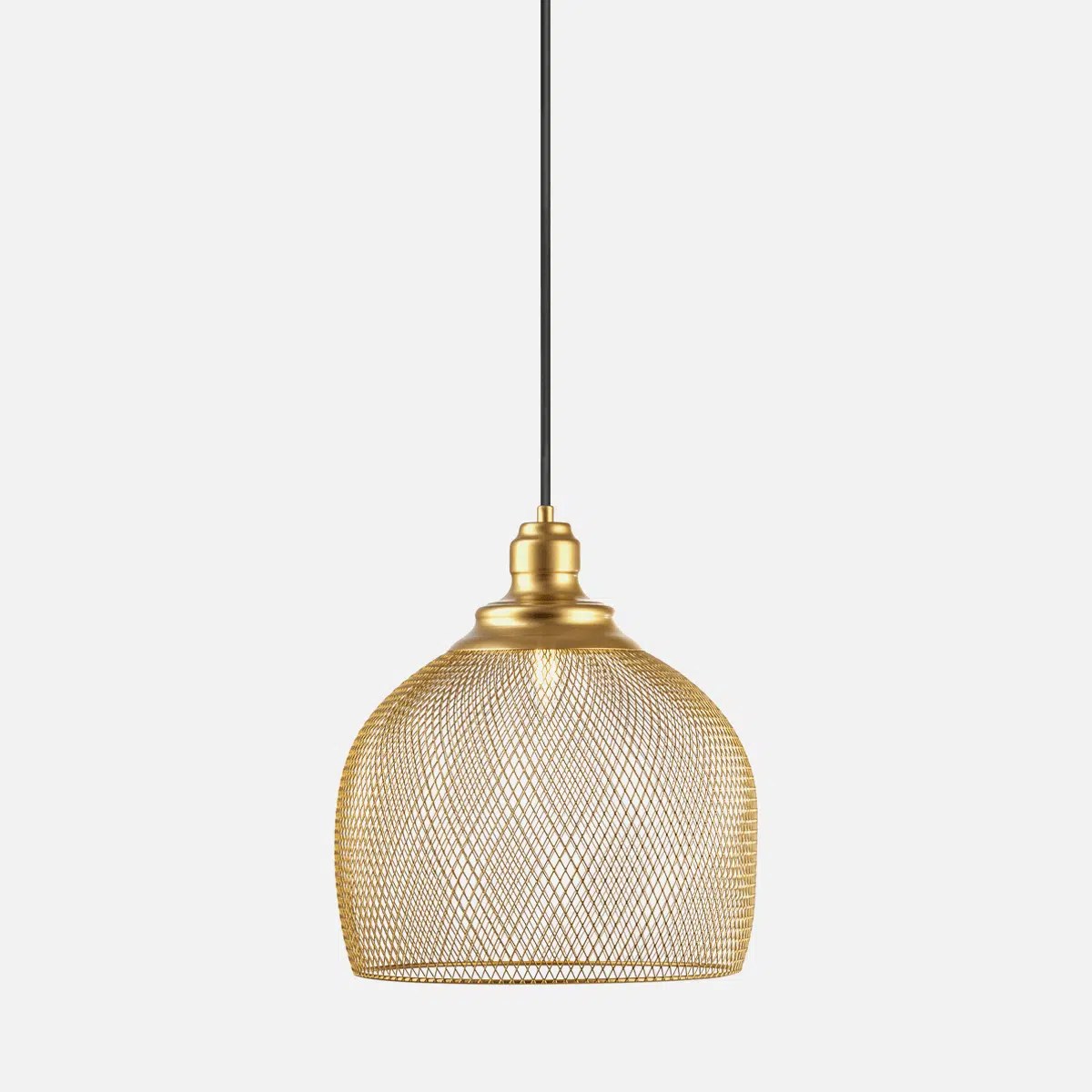 Mesh Pendant Light Get Dark