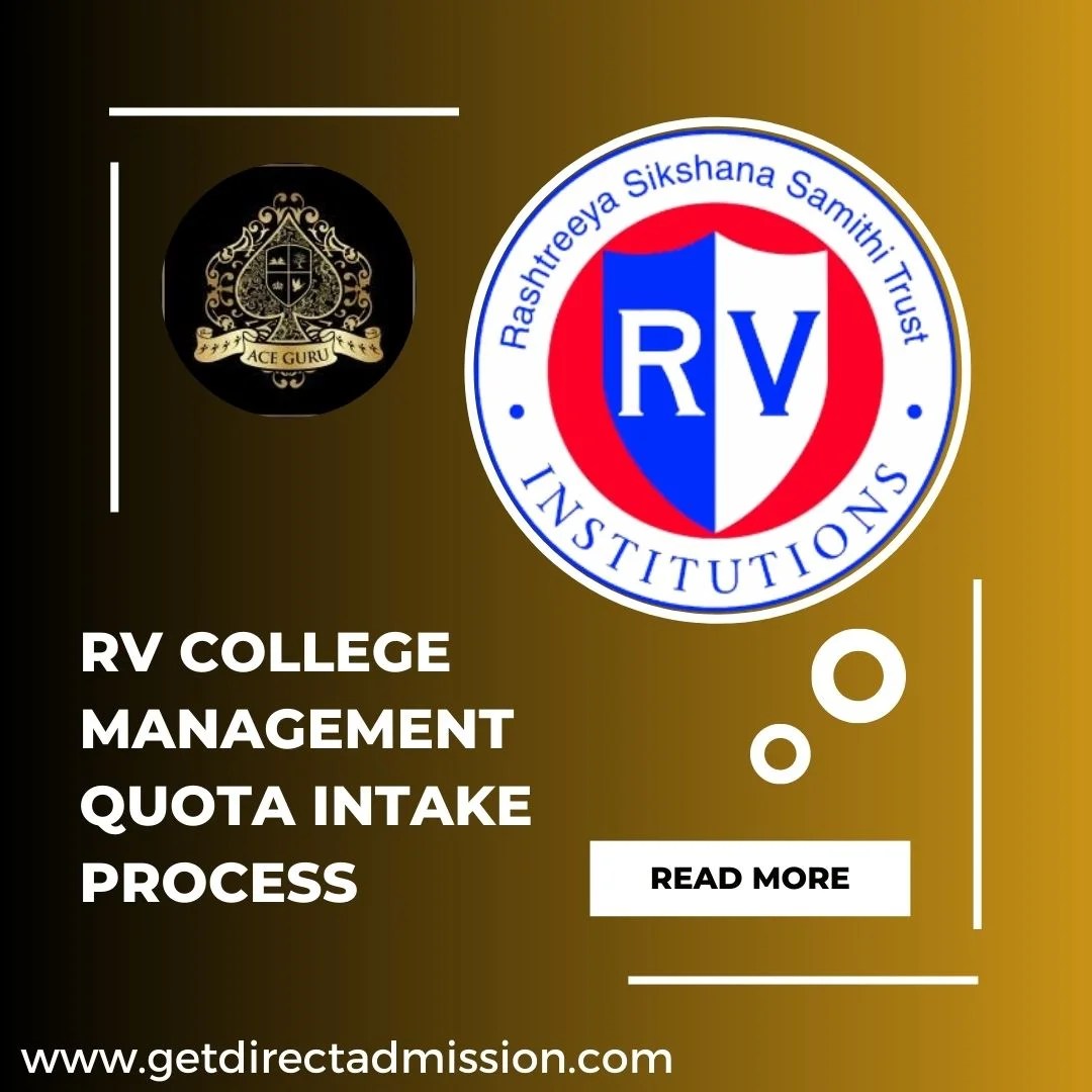 RV College Management Quota Intake Process Get Direct Admission in