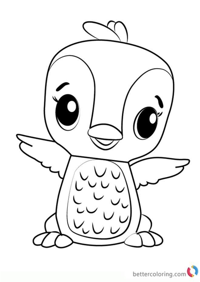 Hatchimals Coloring Page at GetDrawings Free download