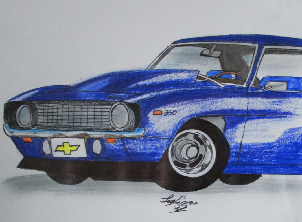 69 Camaro Drawing at GetDrawings Free download