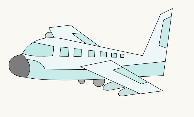 An Airplane Drawing at GetDrawings Free download