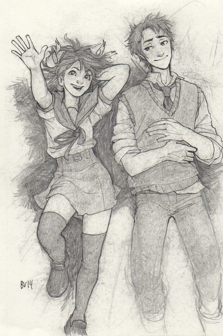 Anime Couples Drawing at GetDrawings Free download