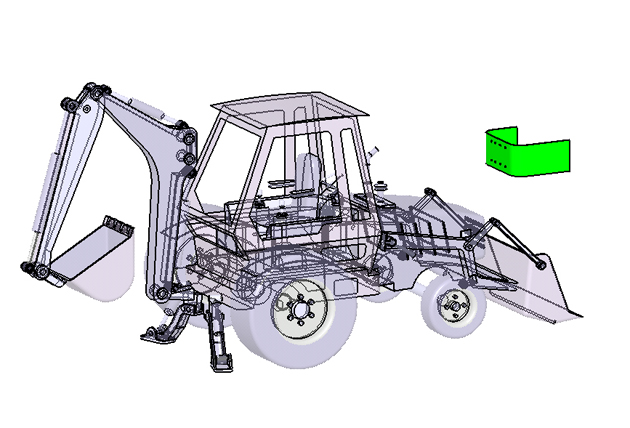 Backhoe Drawing at Free for personal use Backhoe Drawing of your choice