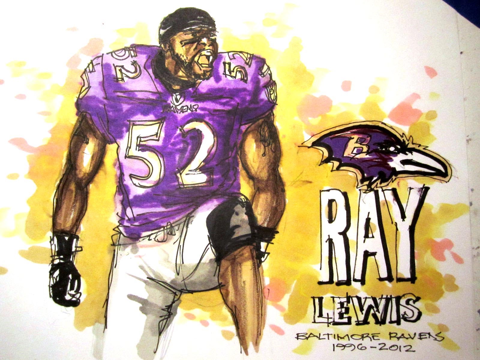 Baltimore Ravens Drawing At Getdrawings Free Download