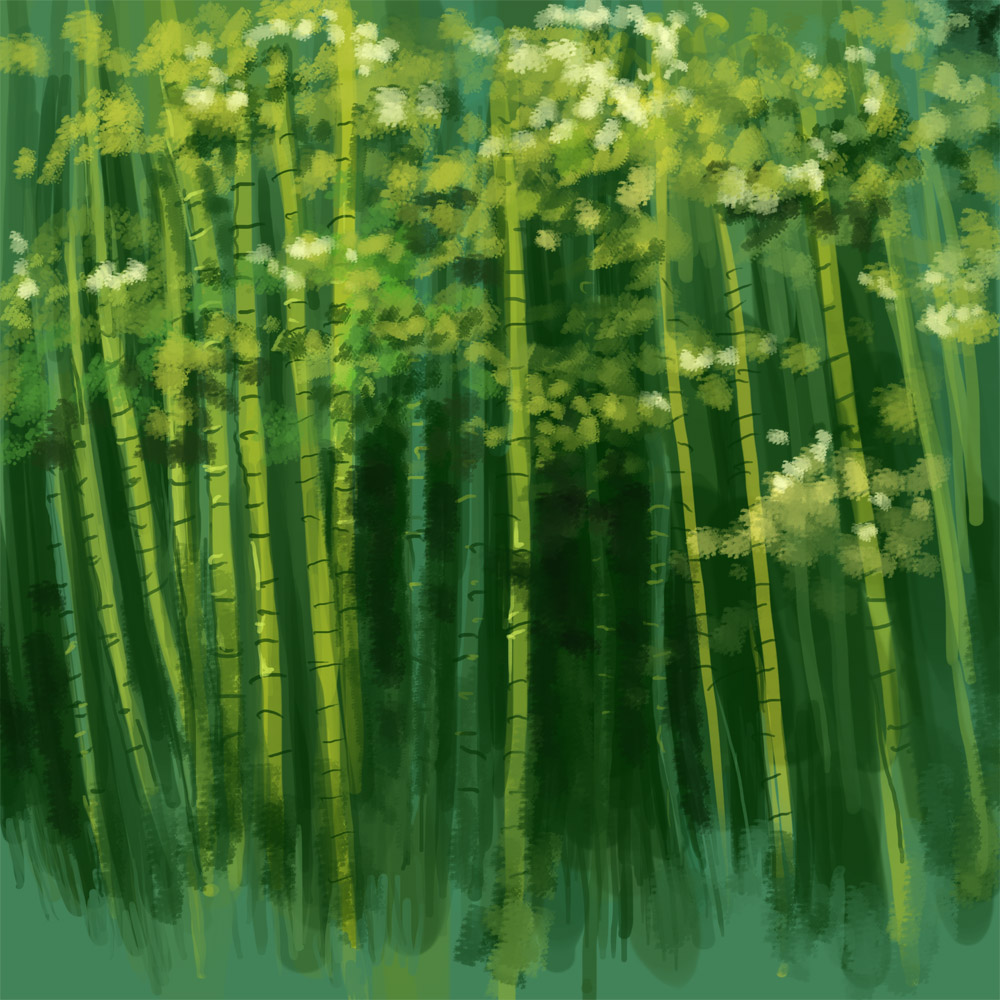 Bamboo Forest Drawing at GetDrawings Free download