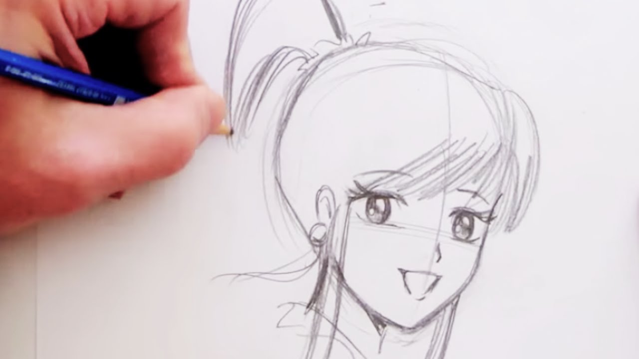 Basic Anime Drawing at GetDrawings Free download