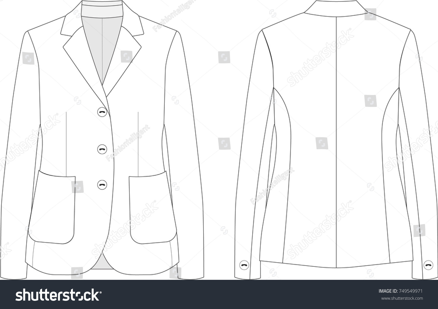 Blazer Drawing at GetDrawings Free download