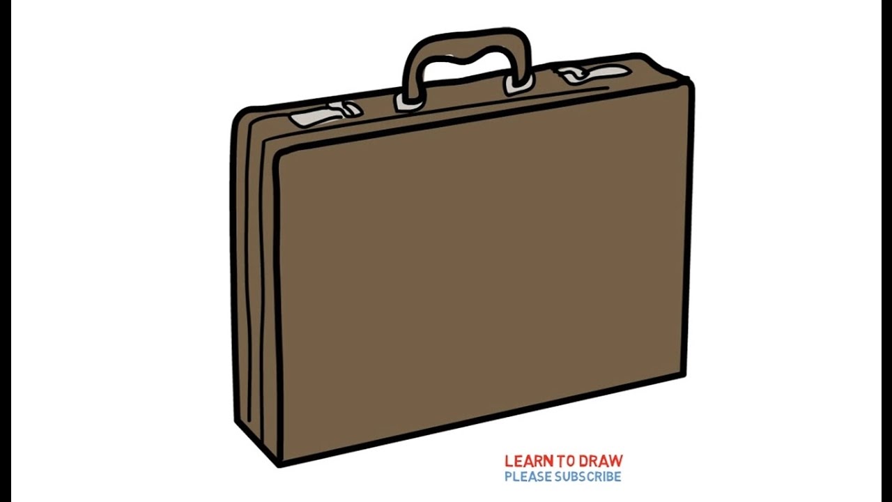 Briefcase Drawing at GetDrawings Free download