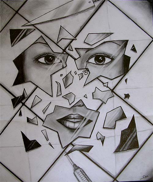 Broken Mirror Drawing at GetDrawings Free download