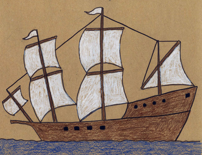 Caravel Drawing at GetDrawings Free download