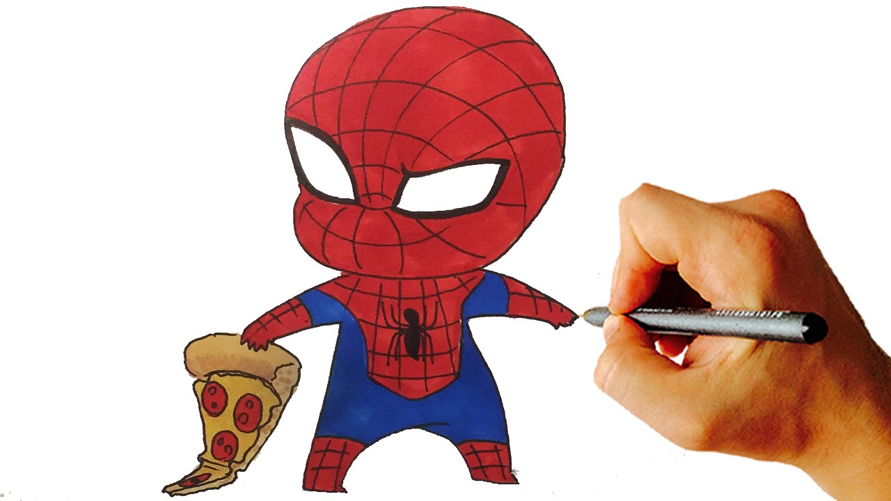 Cartoon Spiderman Drawing at GetDrawings Free download