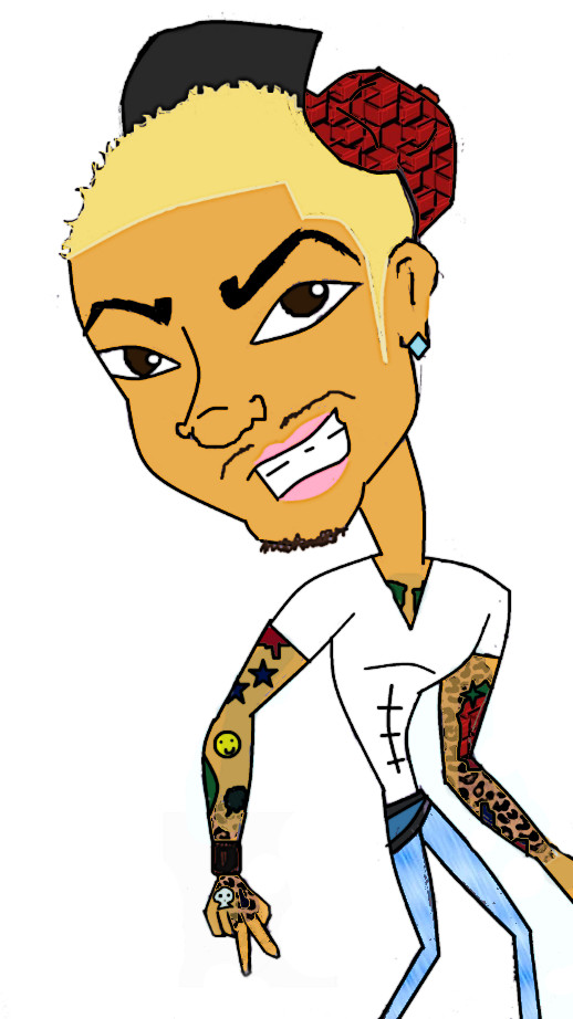 Chris Brown Cartoon Drawing at GetDrawings Free download