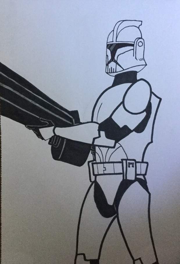 Clone Trooper Drawing at GetDrawings Free download