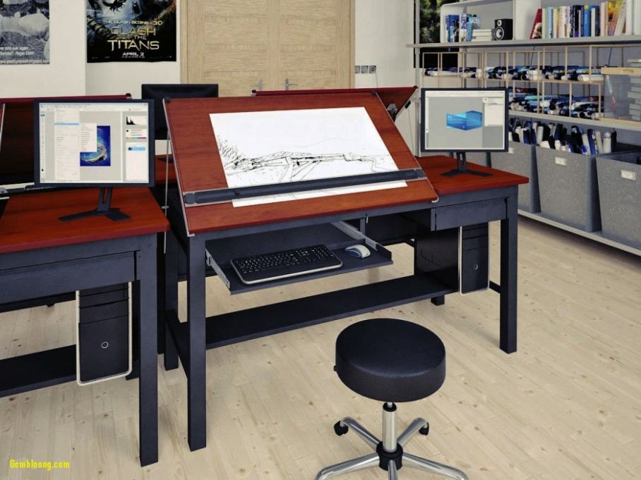 Computer Desk Drawing at GetDrawings Free download