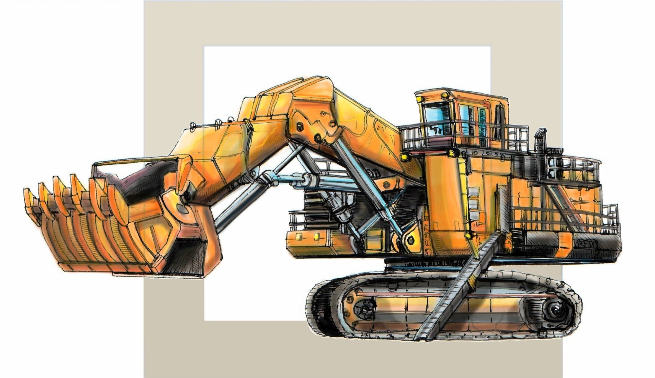 Construction Equipment Drawing at GetDrawings Free download