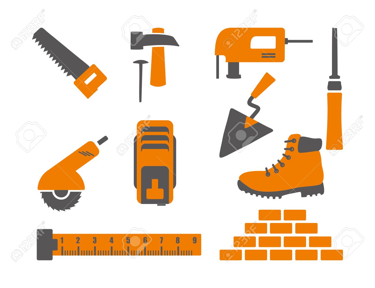 Construction Tools Drawing at GetDrawings Free download